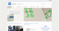 Desktop Screenshot of inesc.pt