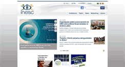 Desktop Screenshot of inesc.org.br